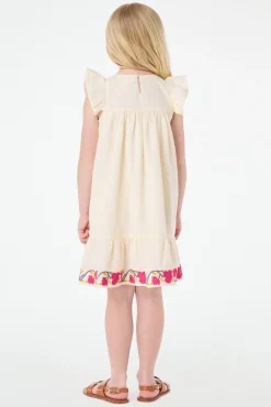 Kids Column Embroidery Aimee Dress