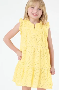 Kids Daisy Love Eyelet Patty Dress