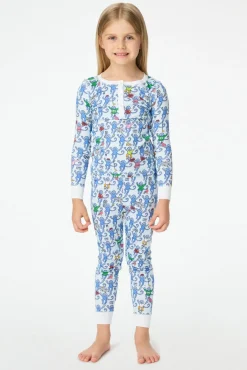 Kids Greenwich Monkey Pajamas
