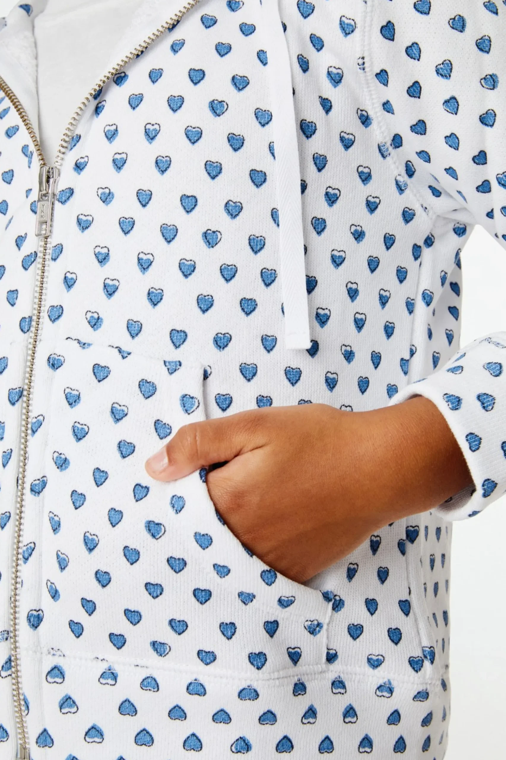 Kids Hearts Harley Hoodie