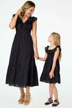 Kids Lurex Dot Ryan Dress
