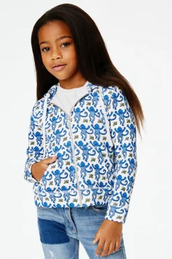Kids Monkey Harley Hoodie