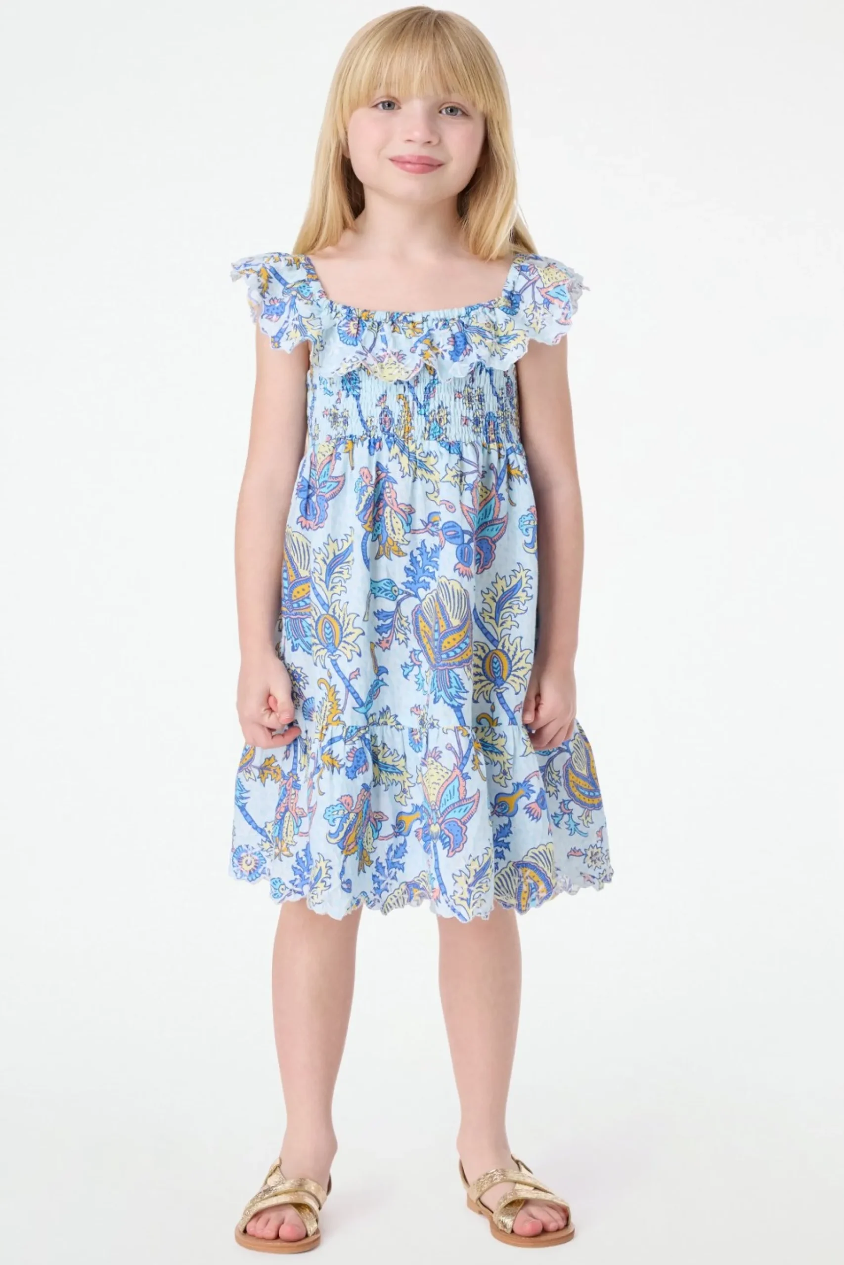 Kids Textured Amanda Ryan Dress