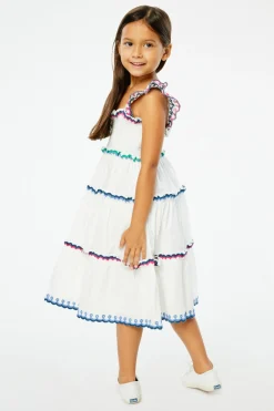 Kids Valleta Embroidered Ceri Dress