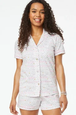 Love & Letters Polo Pajamas