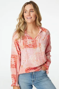 Maisie Patchwork Jay Top