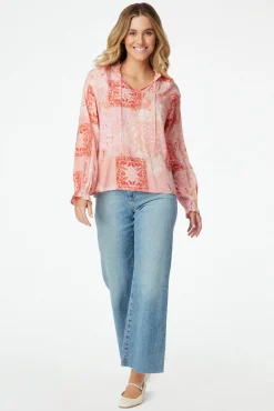 Maisie Patchwork Jay Top