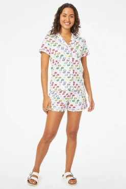 Moby Paradise Polo Pajamas