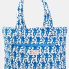Monkey Large Quilted Tote