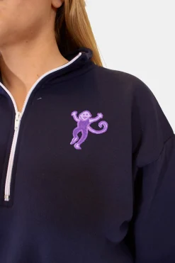 Monkey Puff Half Zip