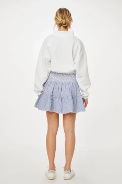 Monkey Puff Half Zip Sweatshirt