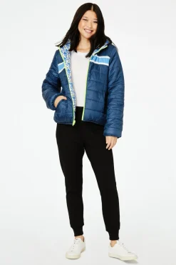 Monkey Reversible Hooded Puffer