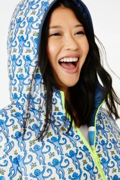 Monkey Reversible Hooded Puffer