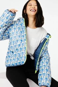 Monkey Reversible Hooded Puffer