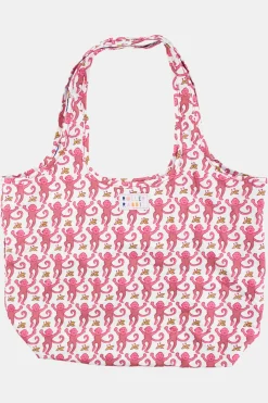 Monkey Reversible Shopping Tote