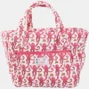 Monkey Small Quilted Tote