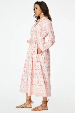 Oleander Bloom Emilia Dress