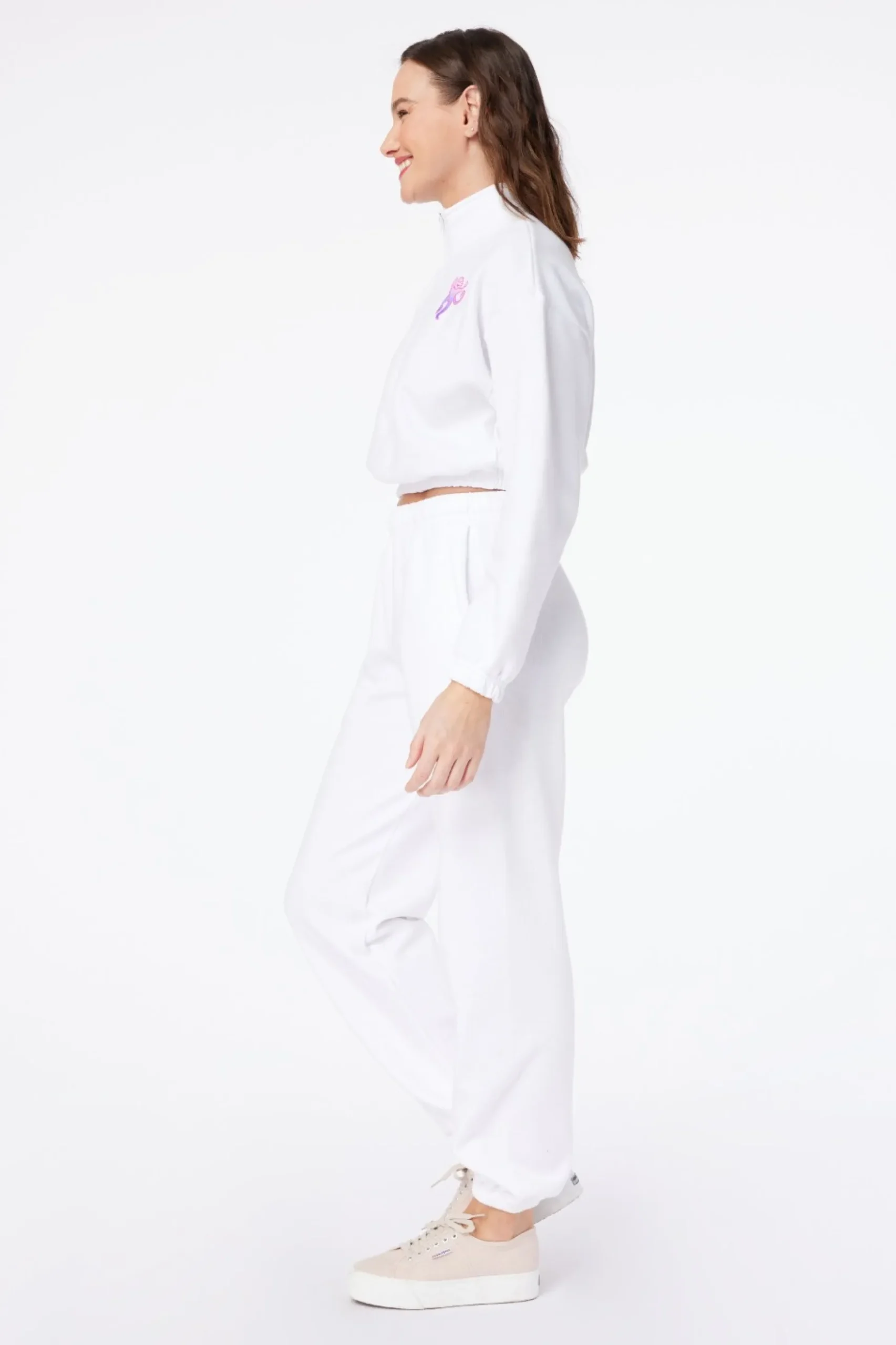 Ombre Heart Puff Sweatpant