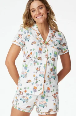 On The Road Polo Pajamas