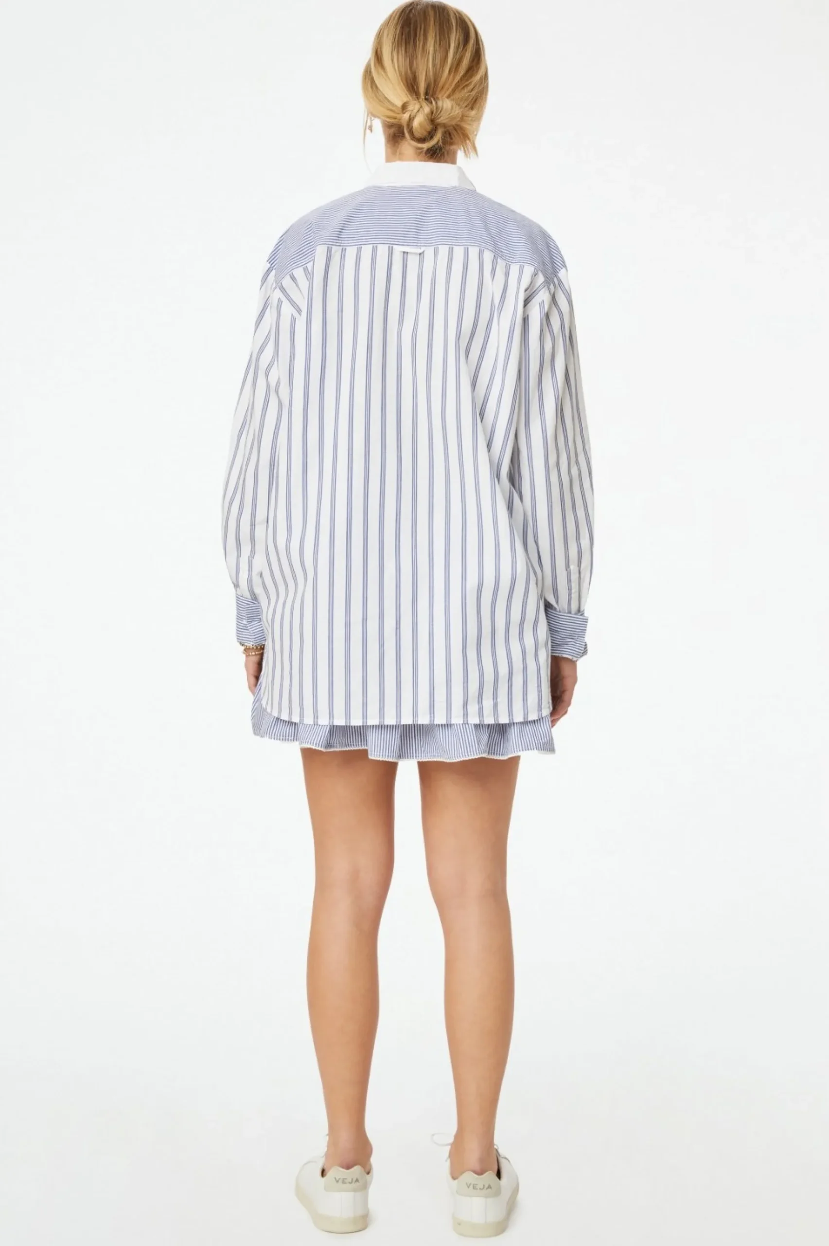 Pinstripe Boyfriend Shirt