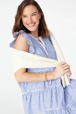 Pinstripe Pippa Dress