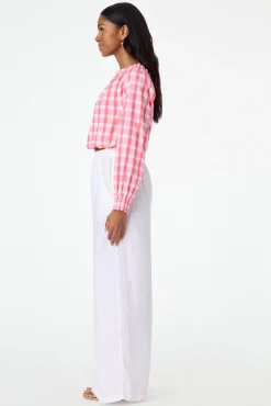 Posey Plaid Melia Top