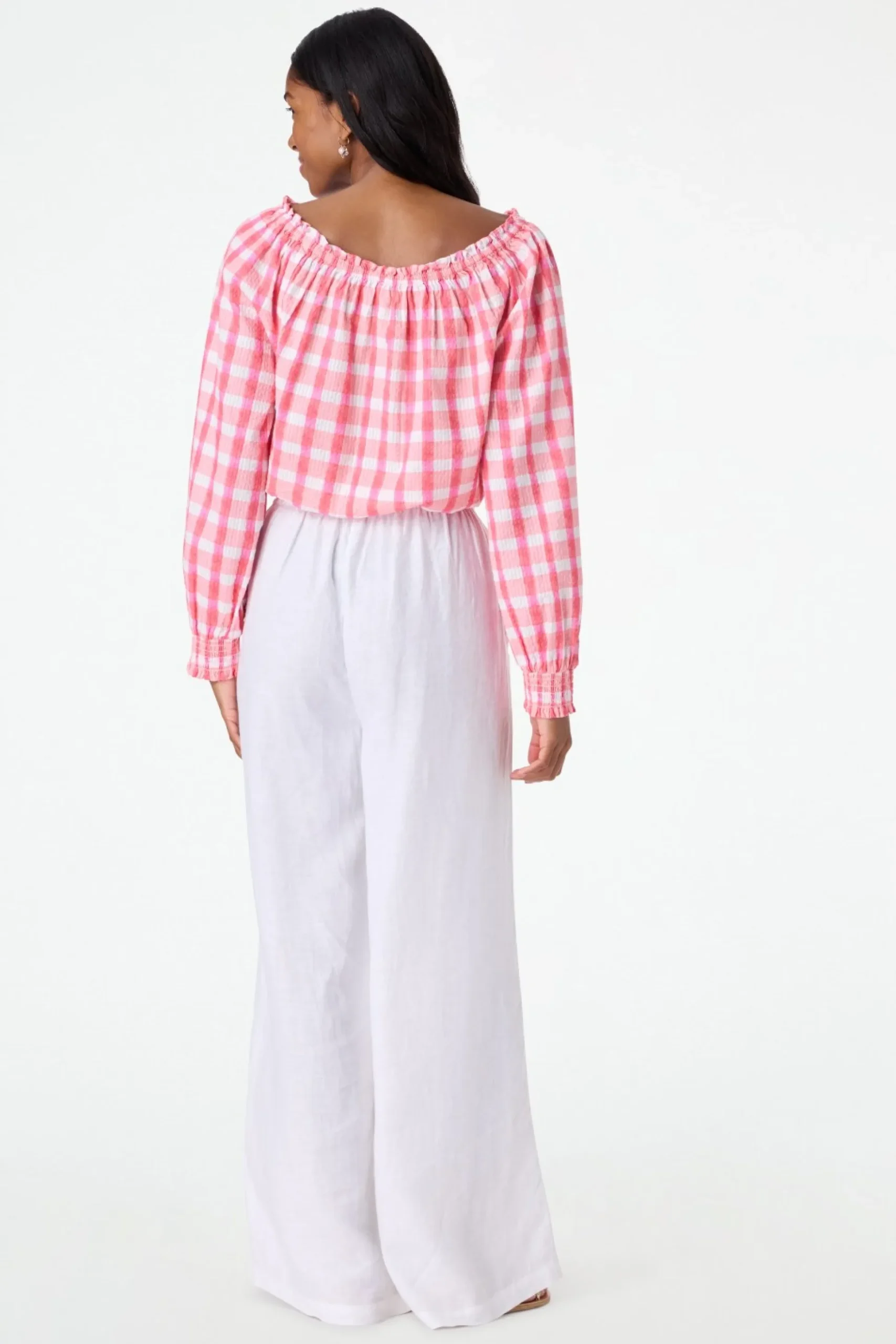 Posey Plaid Melia Top