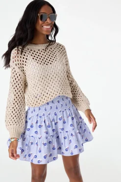 Thistle Floral Riki Skirt