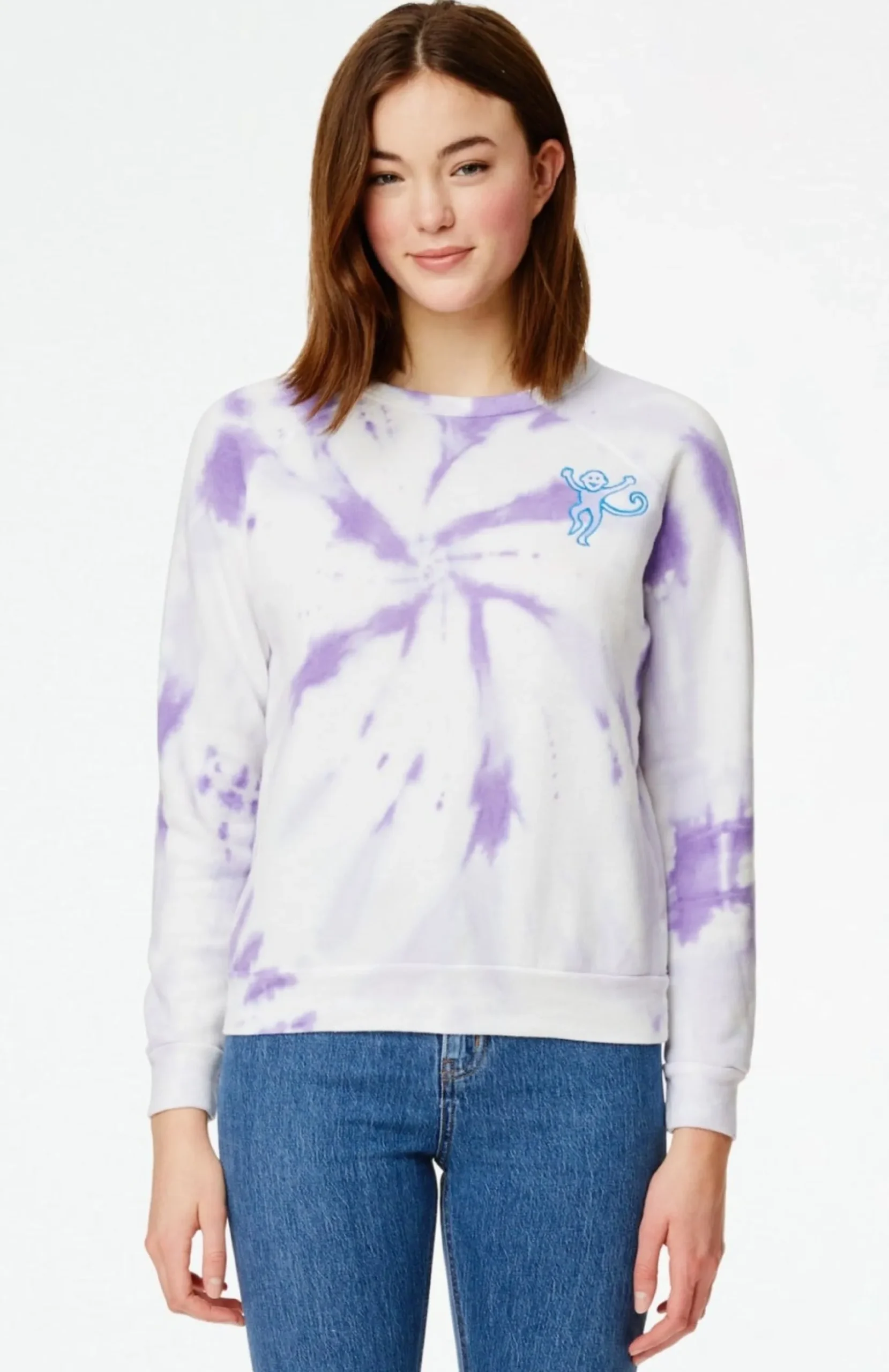 Tie Dye Monkey Sweatshirt