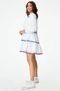 Valleta Embroidered Lela Dress