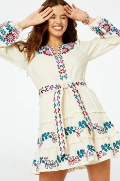 Veda Embroidered Naema Dress