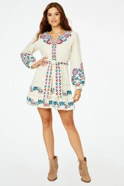 Veda Embroidered Naema Dress